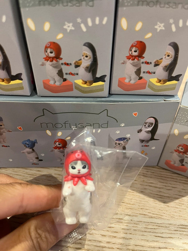 Mofusand Ocean Shark Cat mini figure collection