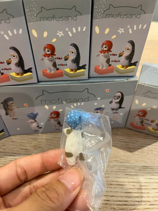 Mofusand Ocean Shark Cat mini figure collection