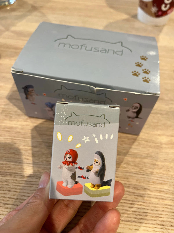 Mofusand Ocean Shark Cat mini figure collection