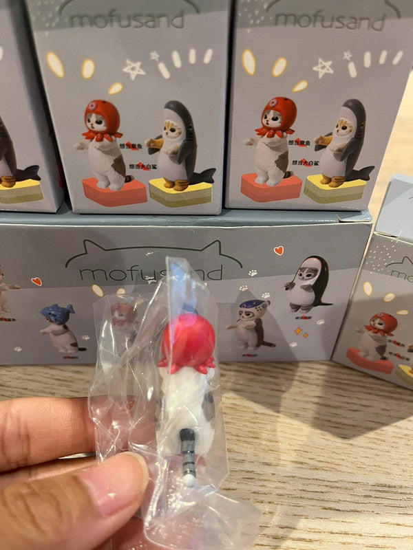 Mofusand Ocean Shark Cat mini figure collection