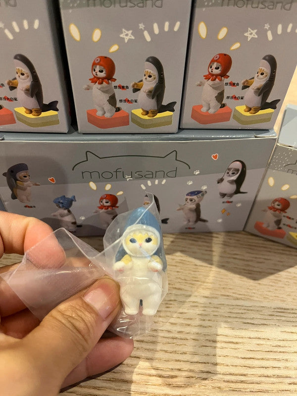 Mofusand Ocean Shark Cat mini figure collection