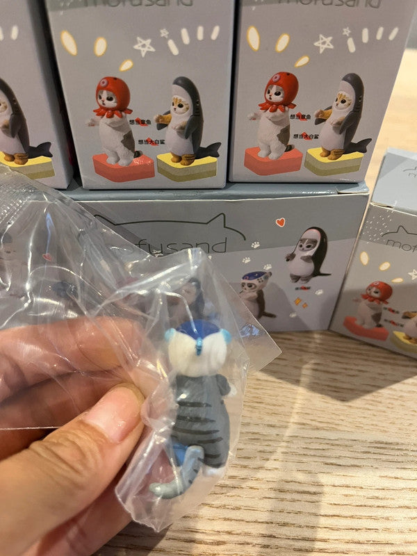 Mofusand Ocean Shark Cat mini figure collection