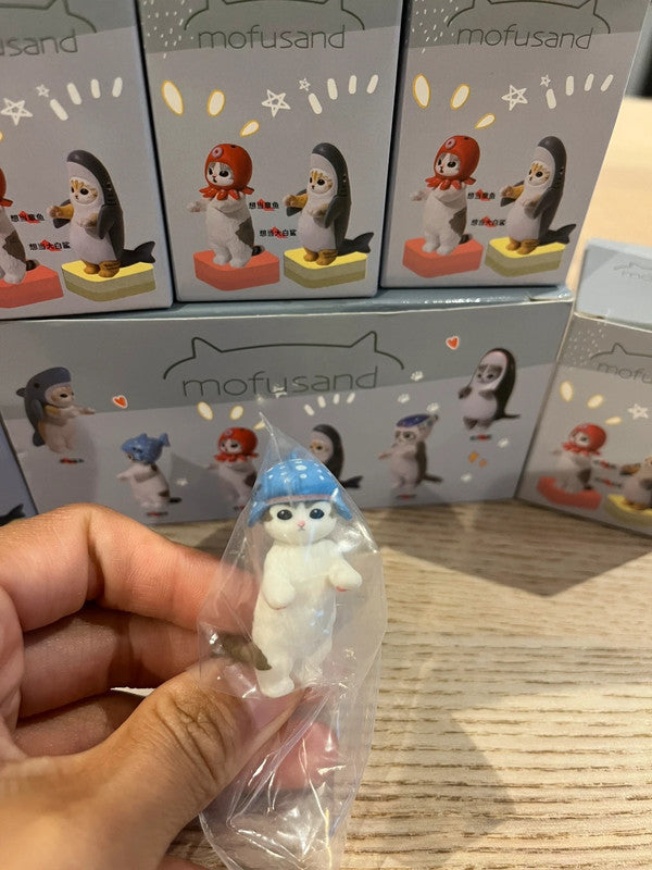 Mofusand Ocean Shark Cat mini figure collection