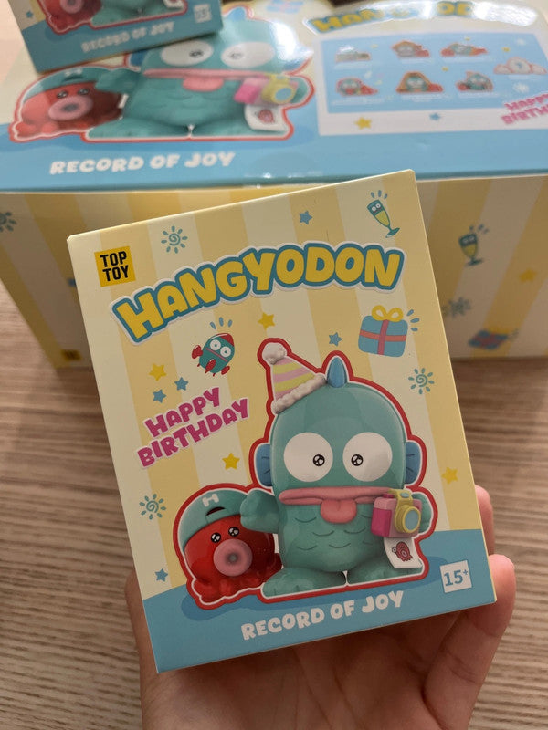 TopTop x Sanrio Hangyodon Happy Birthday Series Blind box Figure
