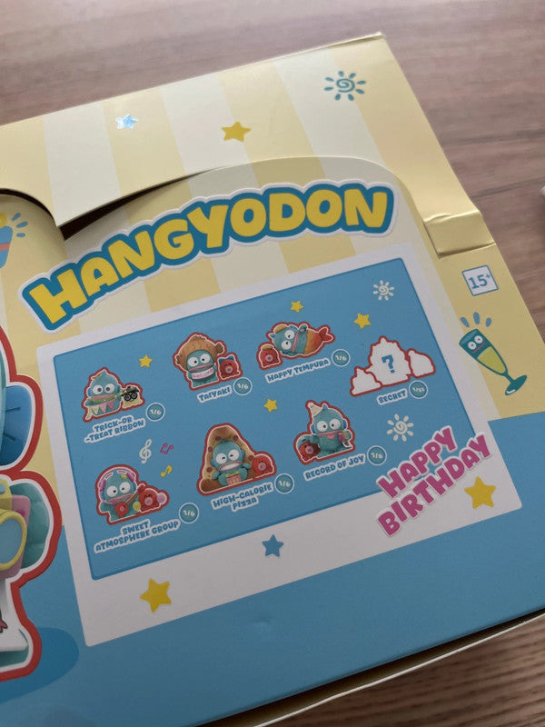 TopTop x Sanrio Hangyodon Happy Birthday Series Blind box Figure