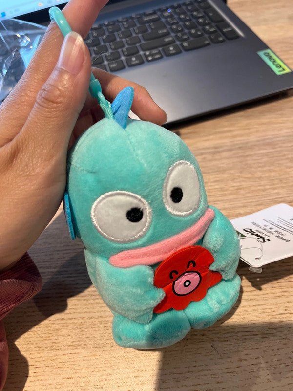 Sanrio Hangyodon plush keychain