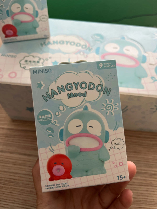 Miniso x Sanrio Hangyodon Nigh Glow Effect Surprise box figure