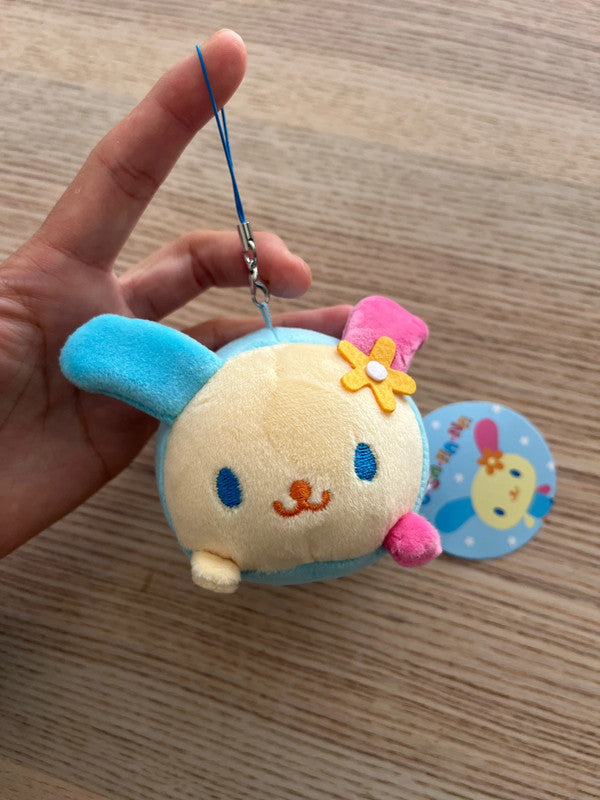 Sanrio Usahana mini plush keychain