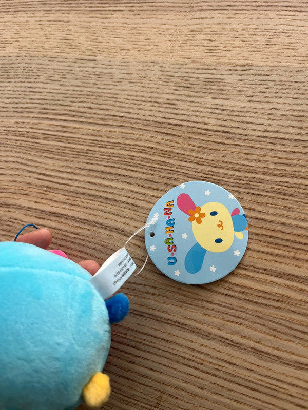 Sanrio Usahana mini plush keychain