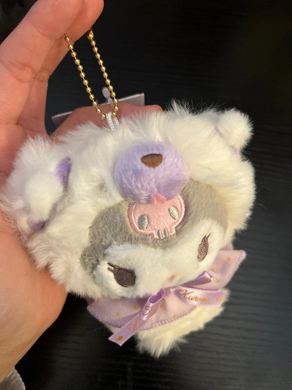 New Sanrio Kuromi soft plush keychai 2025