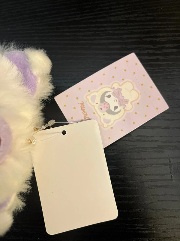 New Sanrio Kuromi soft plush keychai 2025