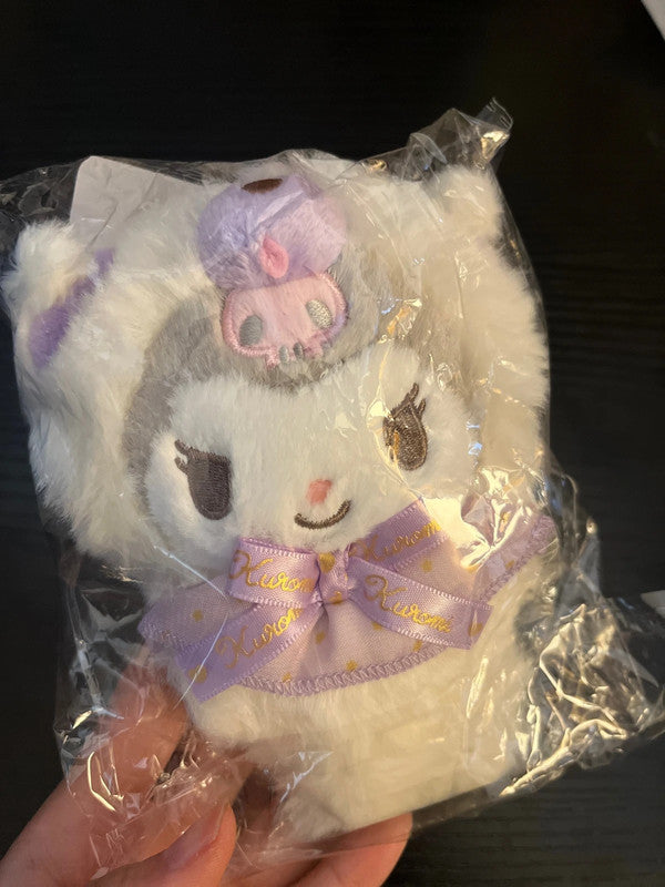 New Sanrio Kuromi soft plush keychai 2025