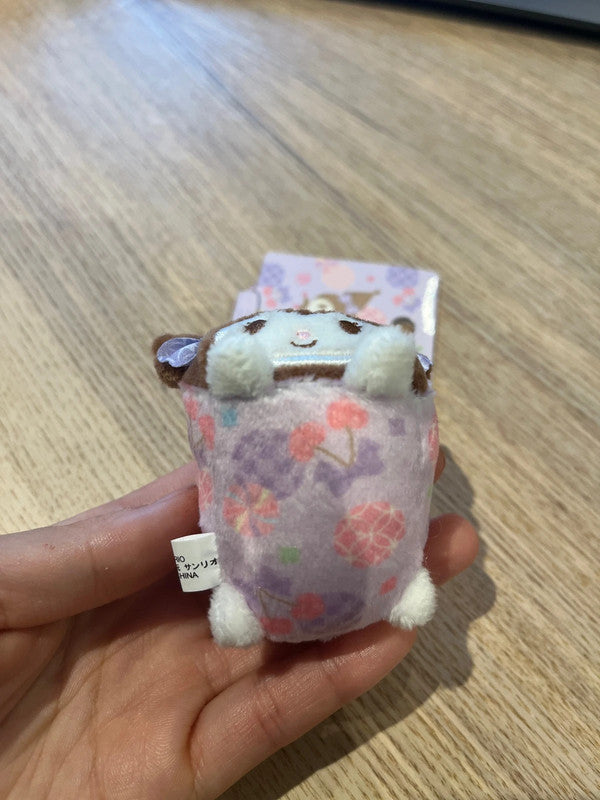 Sanrio Kuromi plush mini keychain