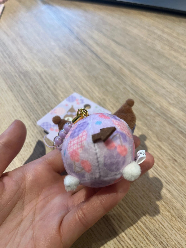 Sanrio Kuromi plush mini keychain