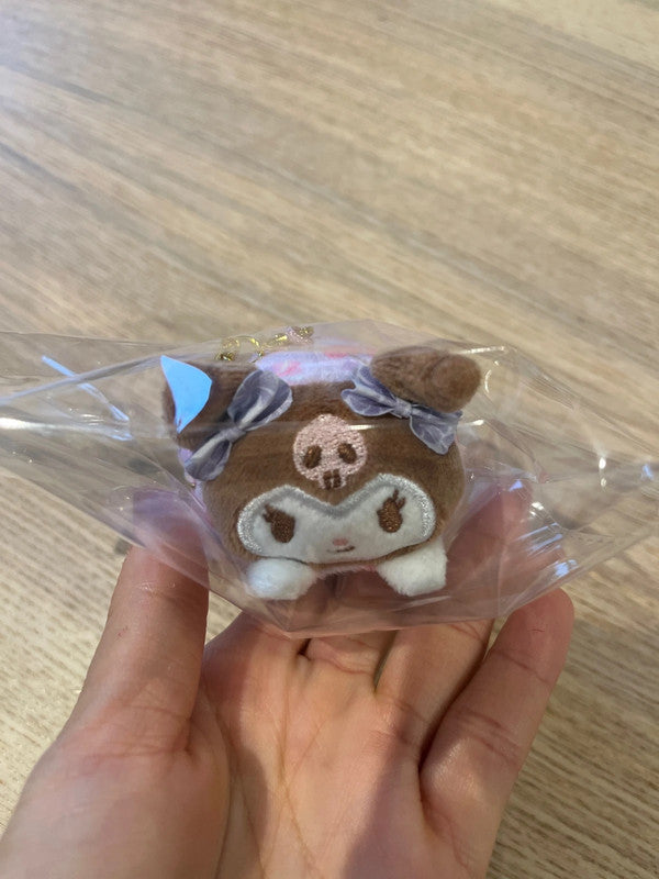 Sanrio Kuromi plush mini keychain