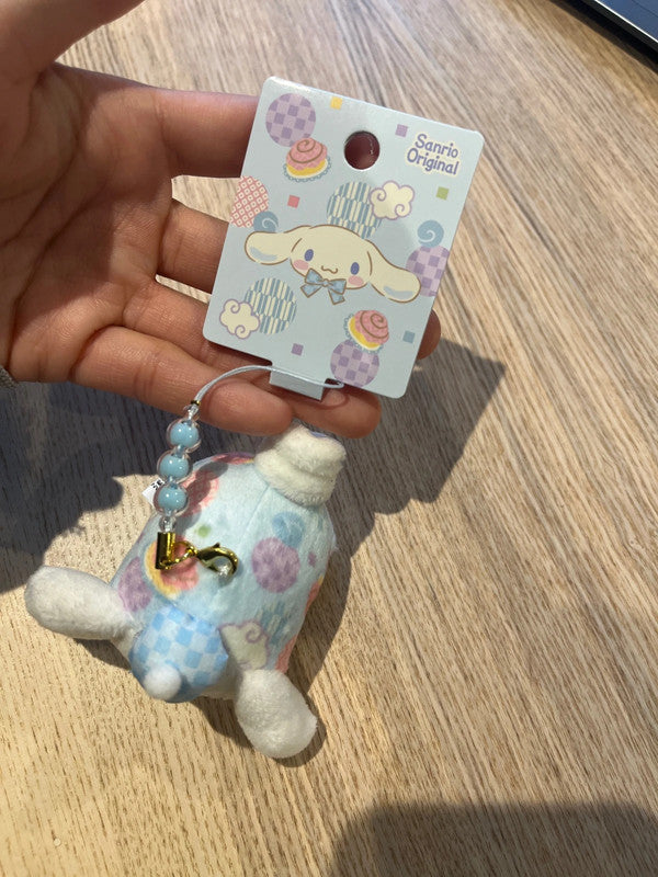 Sanrio Cinnamoroll plush mini keychain