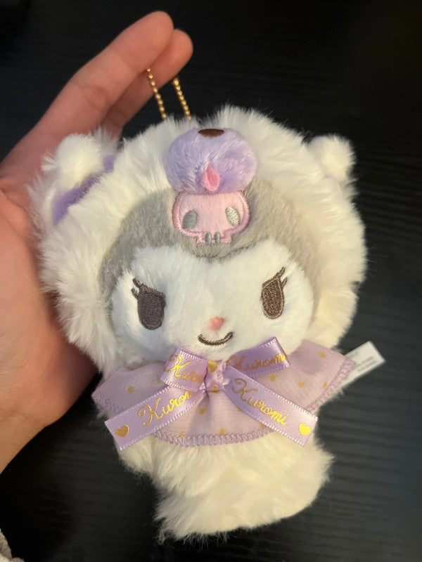 New Sanrio Kuromi soft plush keychai 2025