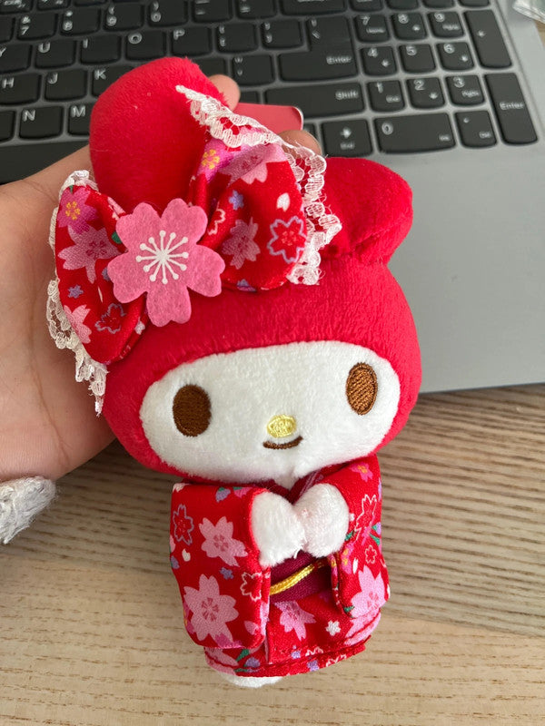 New Sanrio My Melody Kimono plush keychain