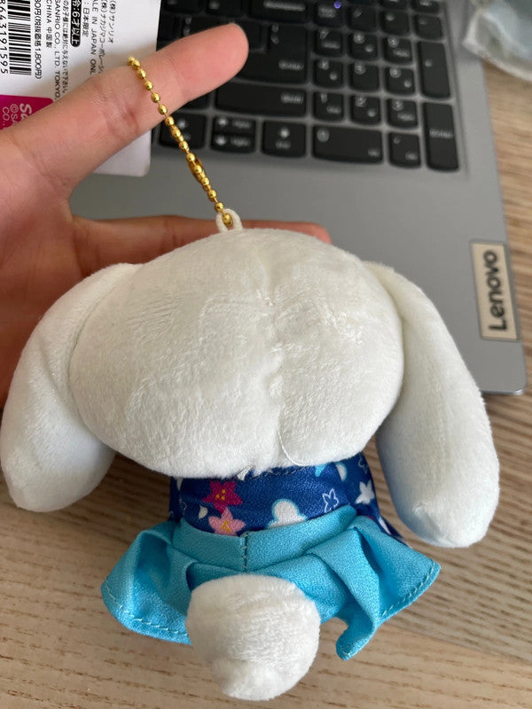 New Sanrio Cinnamoroll Kimono plush keychain