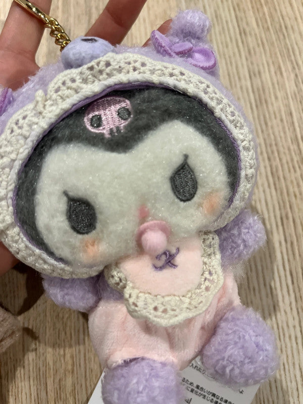 Sanrio Kuromi baby plush keychain