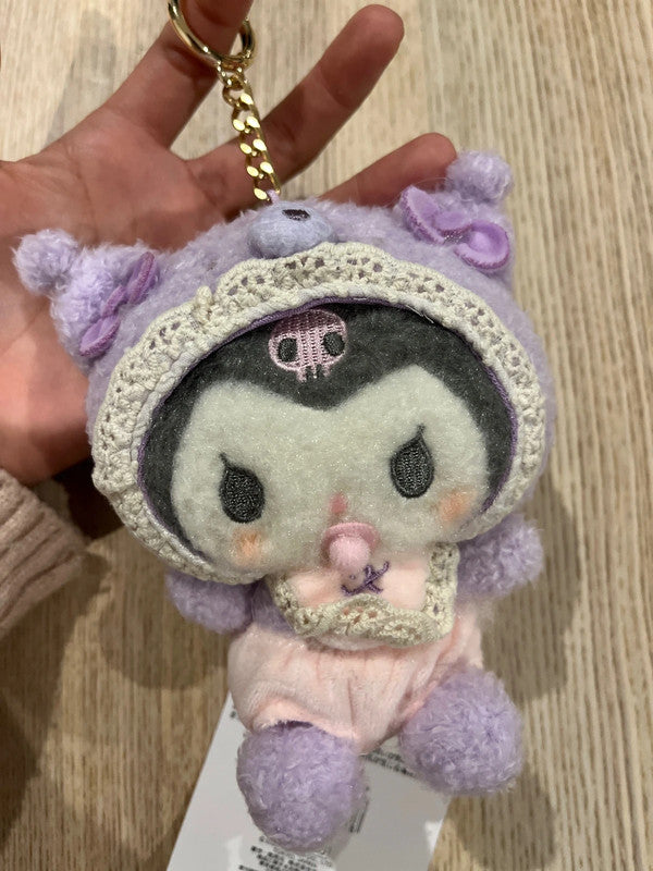 Sanrio Kuromi baby plush keychain