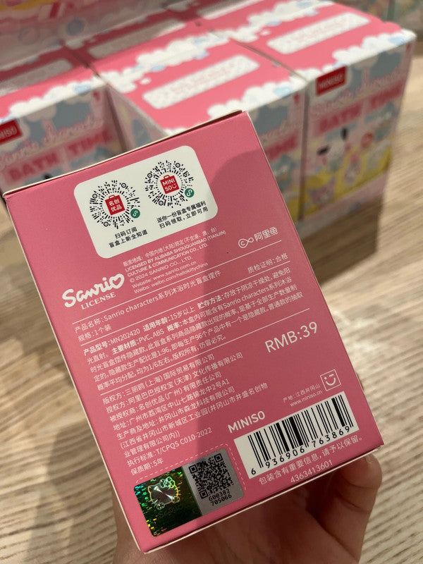 Miniso Sanrio characters bath time blind box figures