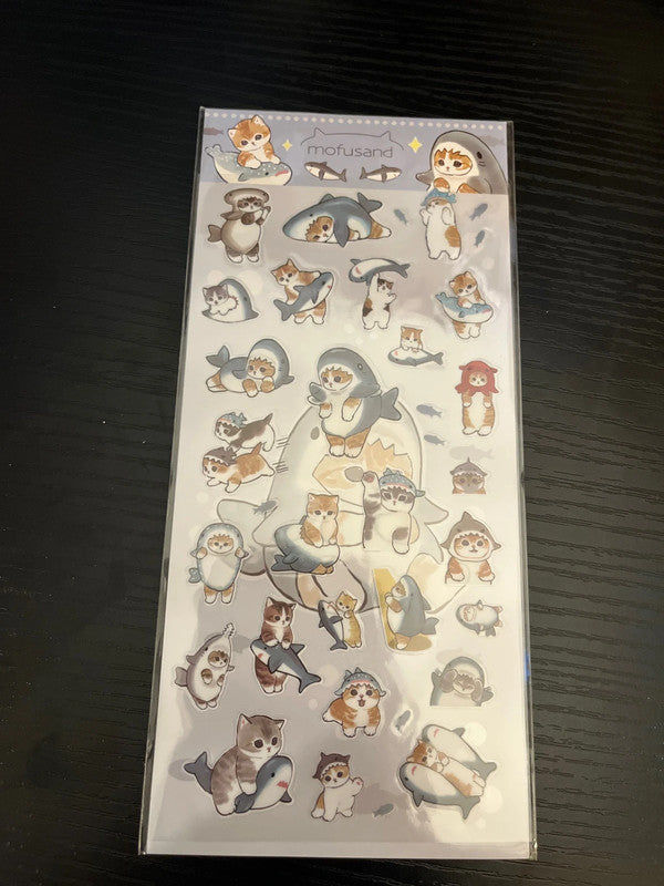 Mofusand characters stickers - 4 sheets
