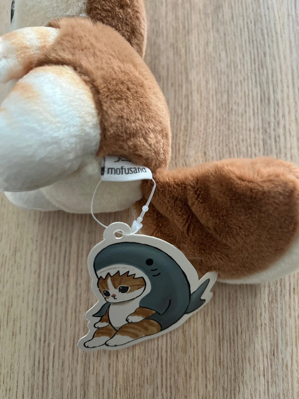 Mofusand Animal Cat plush keychain