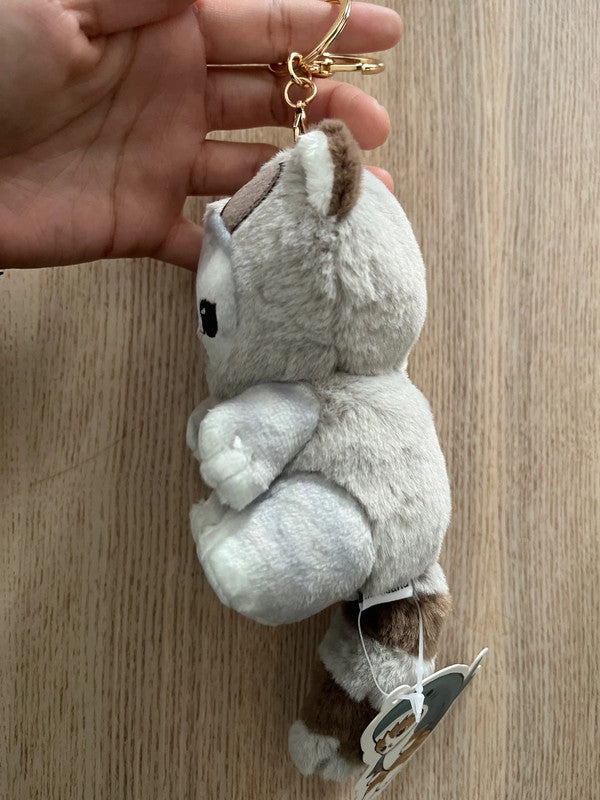 Mofusand Animal Cat plush keychain