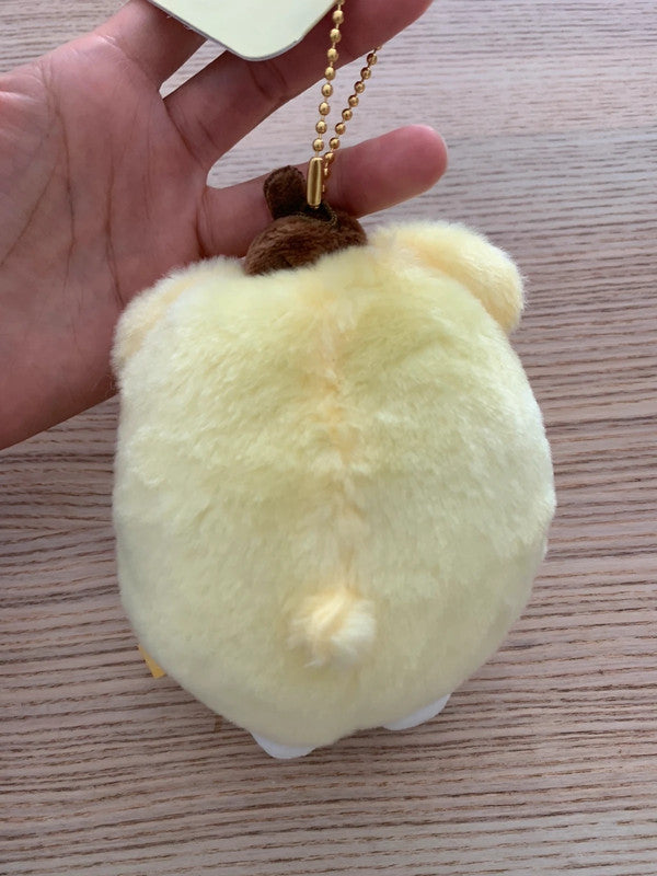 New Sanrio Pom Pom Purin x Mofusand plush keychain 2024