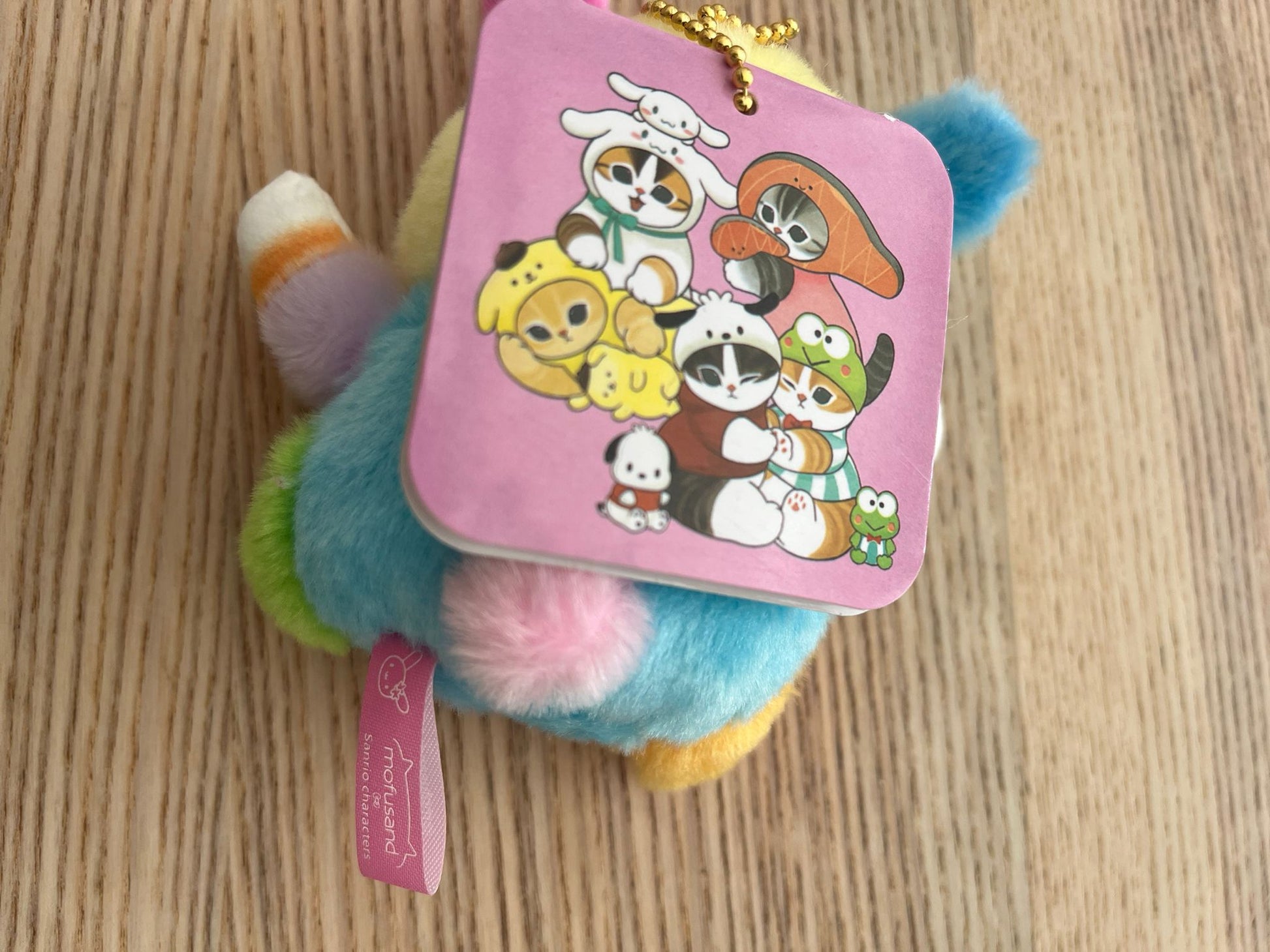 New Sanrio Usahana x Mofusand plush keychain 2024