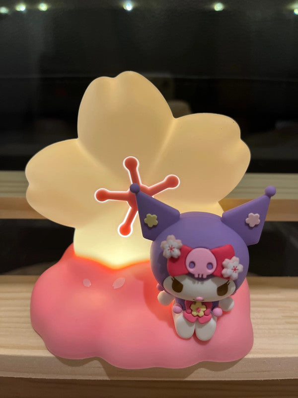 Sanrio Kuromi Sakura LED desk light