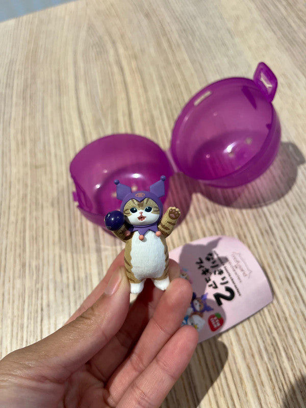 Japan Sanrio Kuromi x Mofusand Series 2 fugure