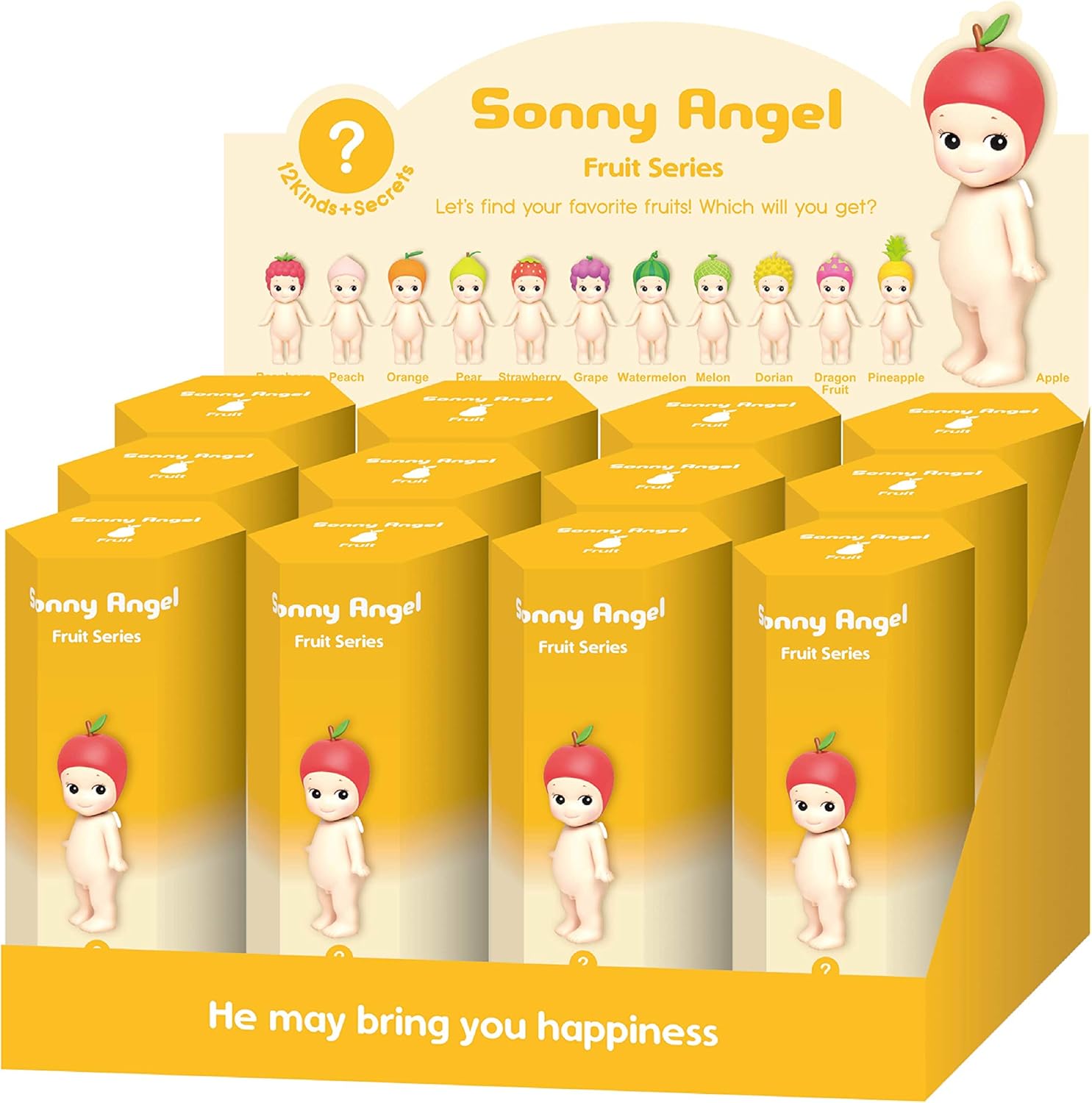 Pre-Order Item - Sonny Angel Fruit Series Full set - 12 pcs