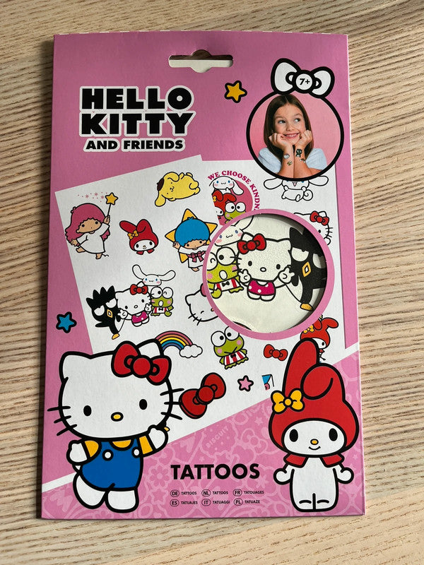 Sanrio characters and friends kids tattoos