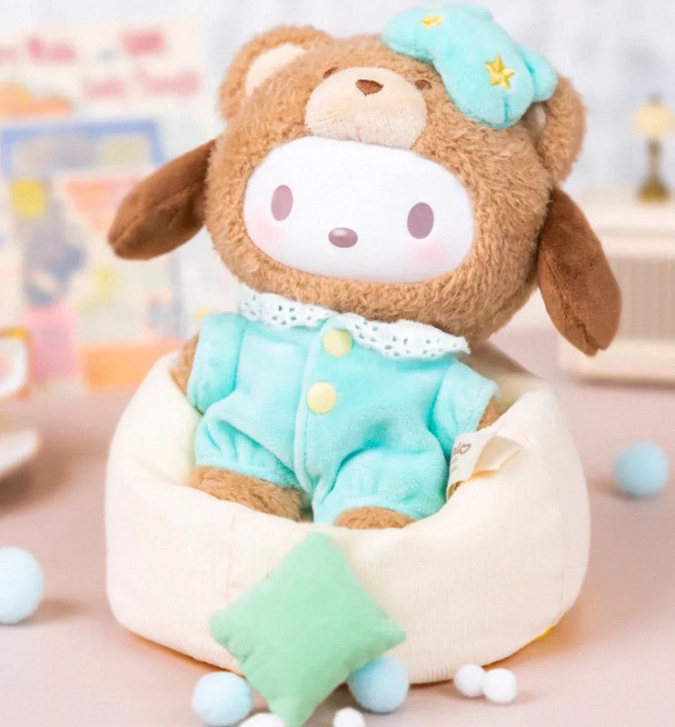 Toptoy Sanrio characters Latte Baby Vinyl Plush Keychain