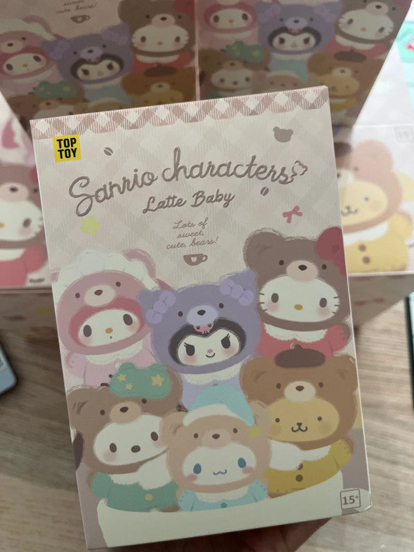 Toptoy Sanrio characters Latte Baby Vinyl Plush Keychain