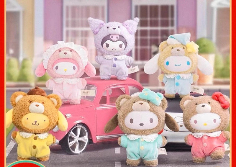 Toptoy Sanrio characters Latte Baby Vinyl Plush Keychain
