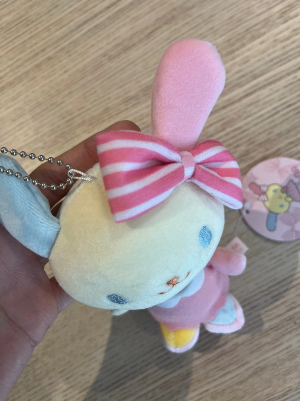 Japan Sanrio Usahana plush keychain