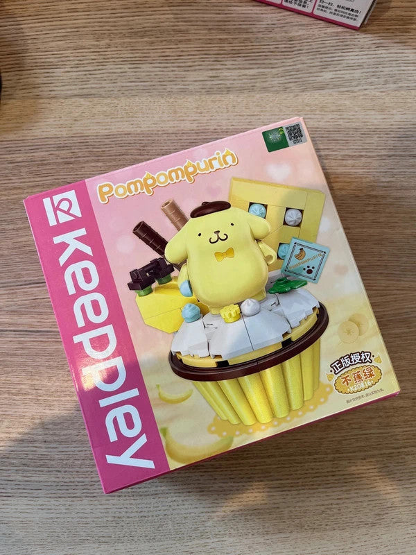 Sanrio Pom Pom Purin Cupcake Building Block