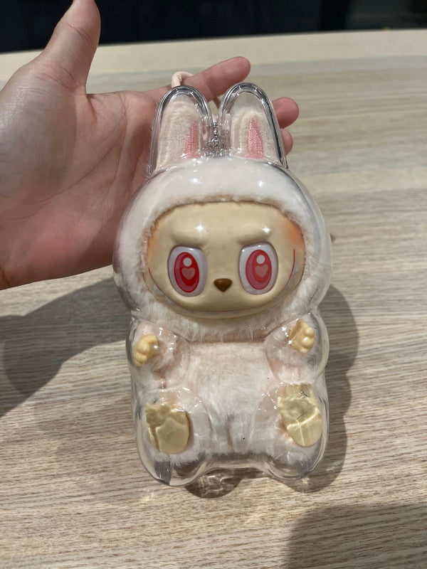 Popmart Labubu V.2 have a seat plastic protection cover