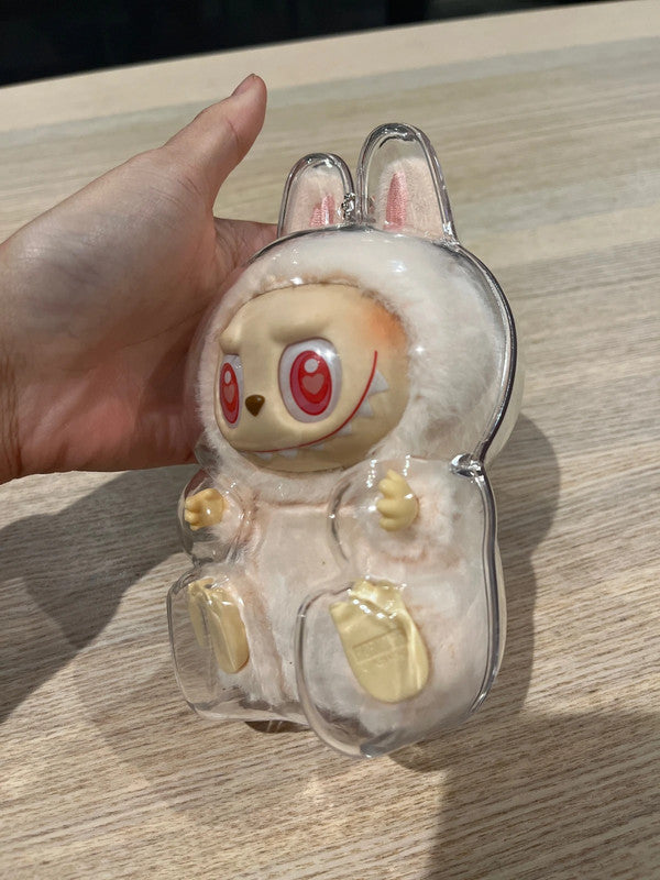 Popmart Labubu V.2 have a seat plastic protection cover