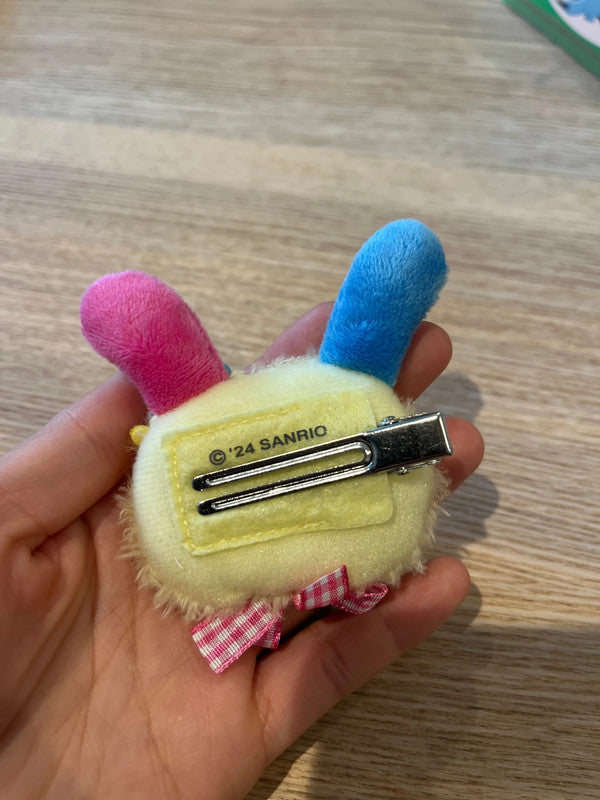Japan Sanrio Usahana plush hairclip - 1 pcs
