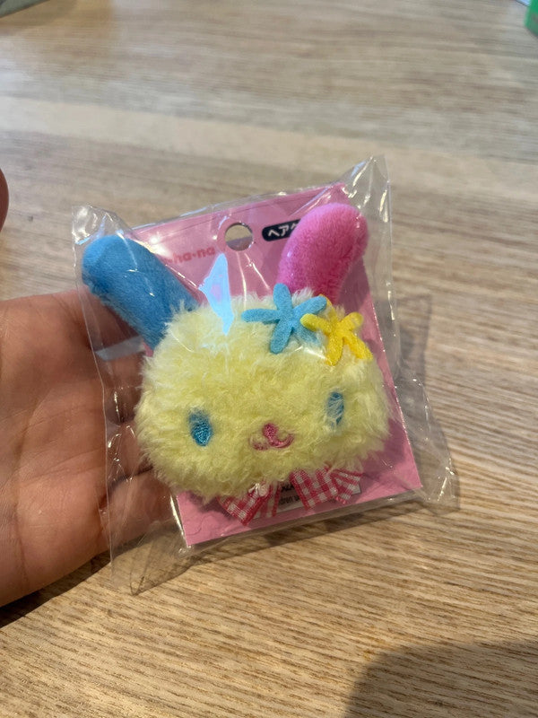 Japan Sanrio Usahana plush hairclip - 1 pcs