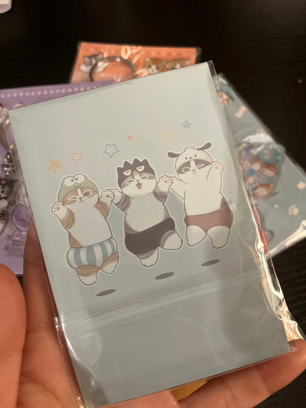 Mofusand x Sanrio Cinnamoroll acrylic keychains