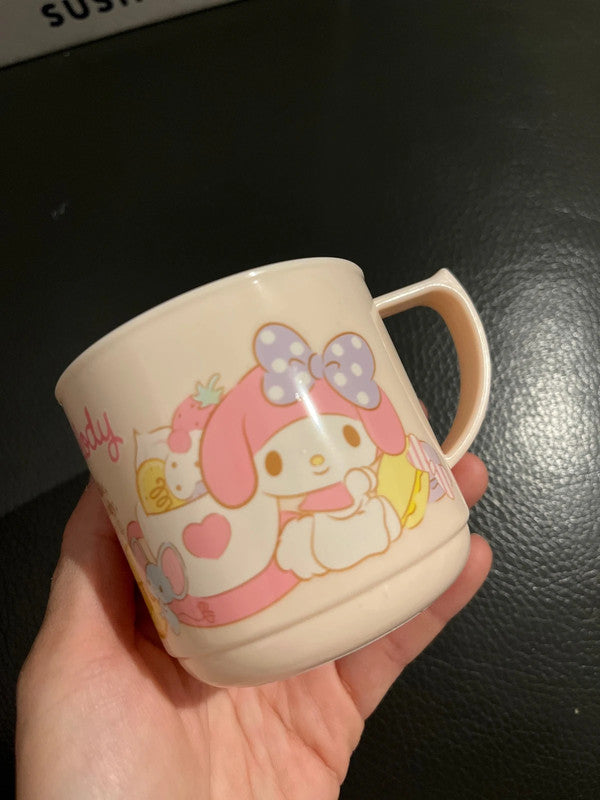 Sanrio My Melody plastic water cup with handle - 150ml