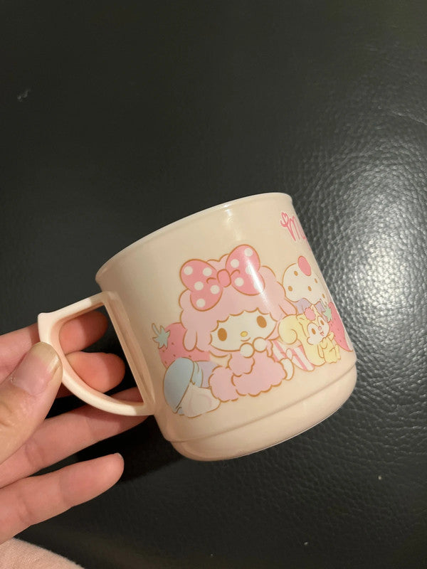 Sanrio My Melody plastic water cup with handle - 150ml