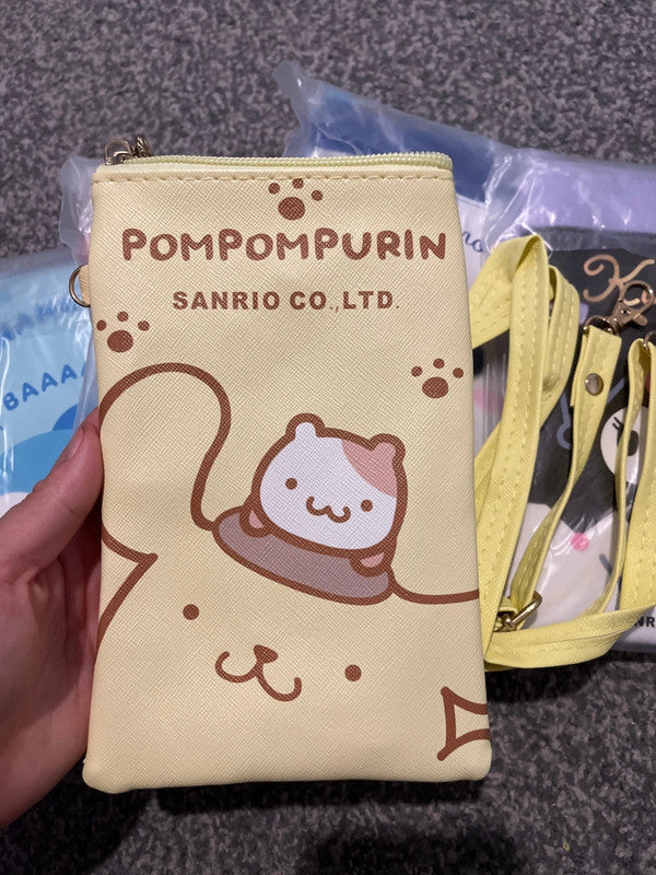 Sanrio Pom Pom Purin shoulder bag with strap