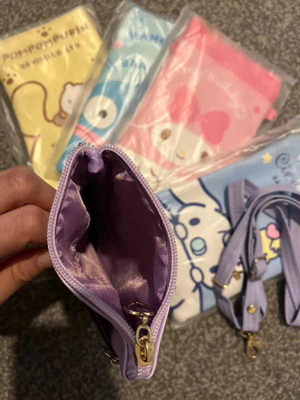 Sanrio Kuromi shoulder bag with strap