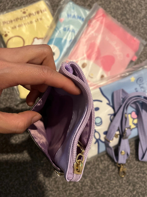 Sanrio Kuromi shoulder bag with strap